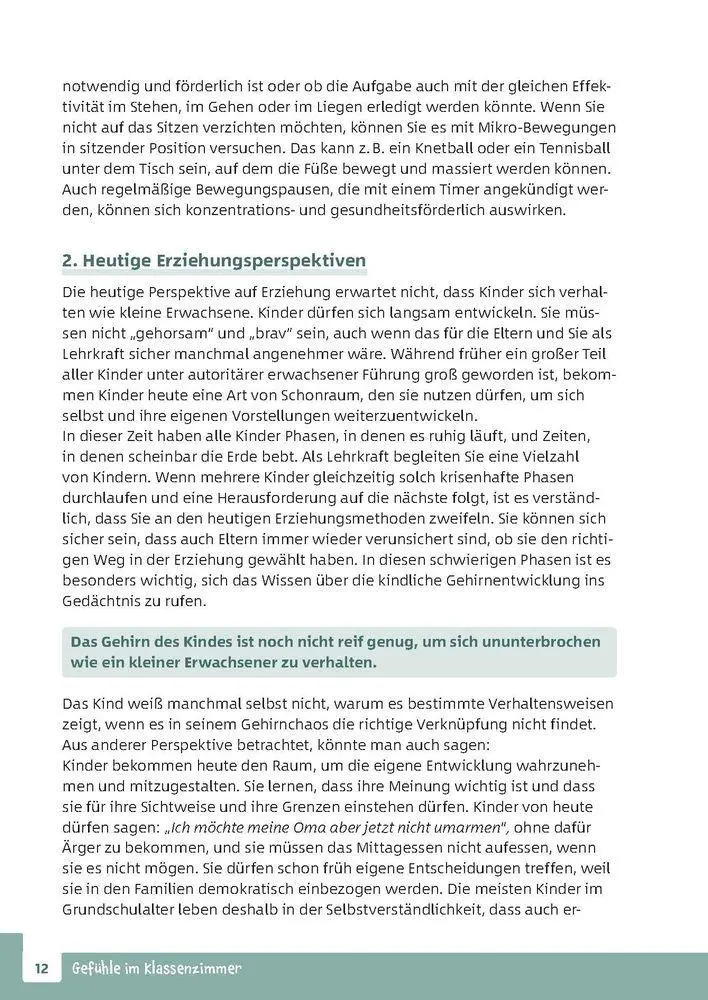 Bild: 9783834670502 | Gefühle im Klassenzimmer - Strategien für herausforderndes...