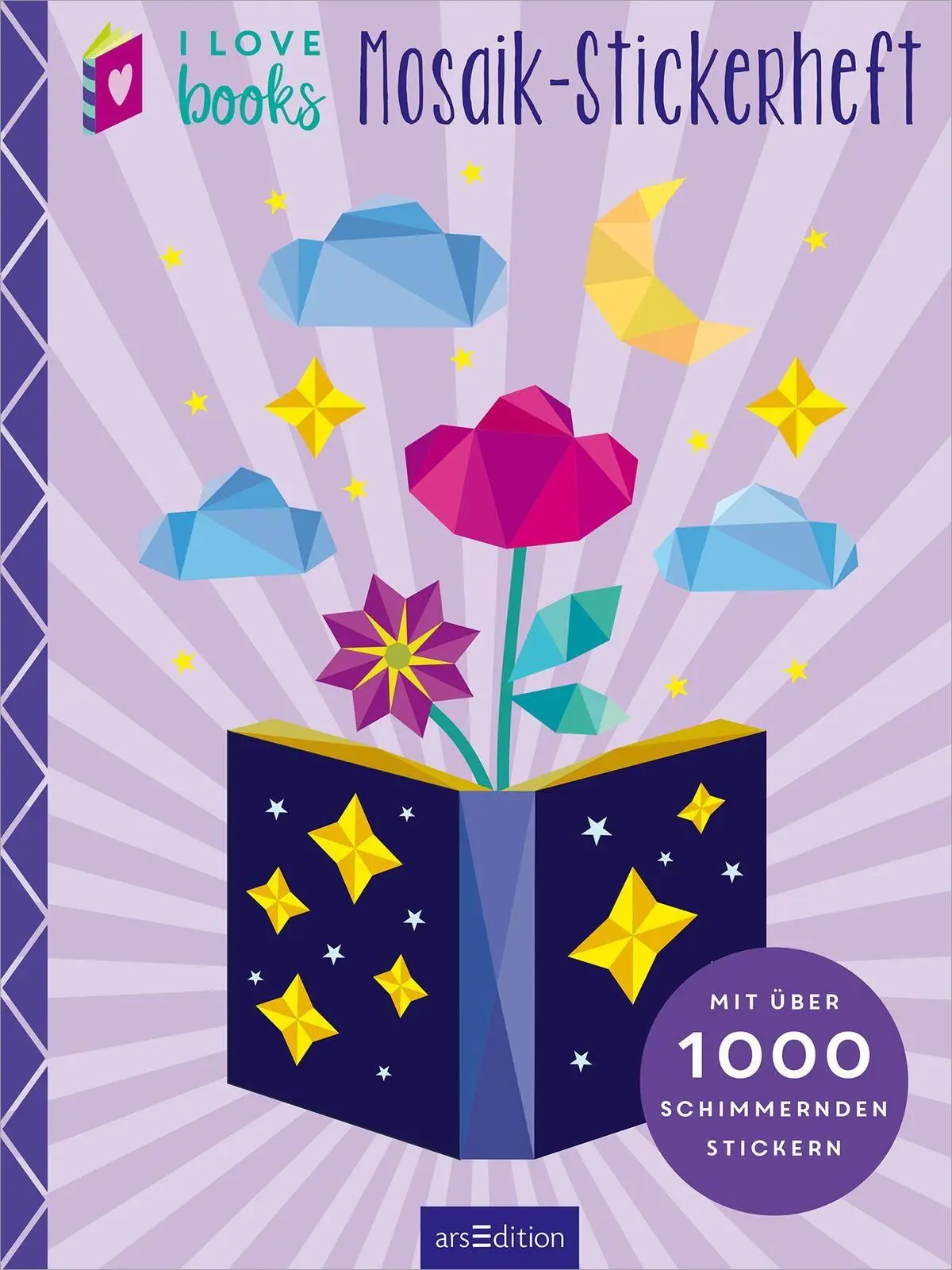 Bild: 9783845870502 | I Love Books - Mosaik-Stickerheft | Marielle Enders | Taschenbuch