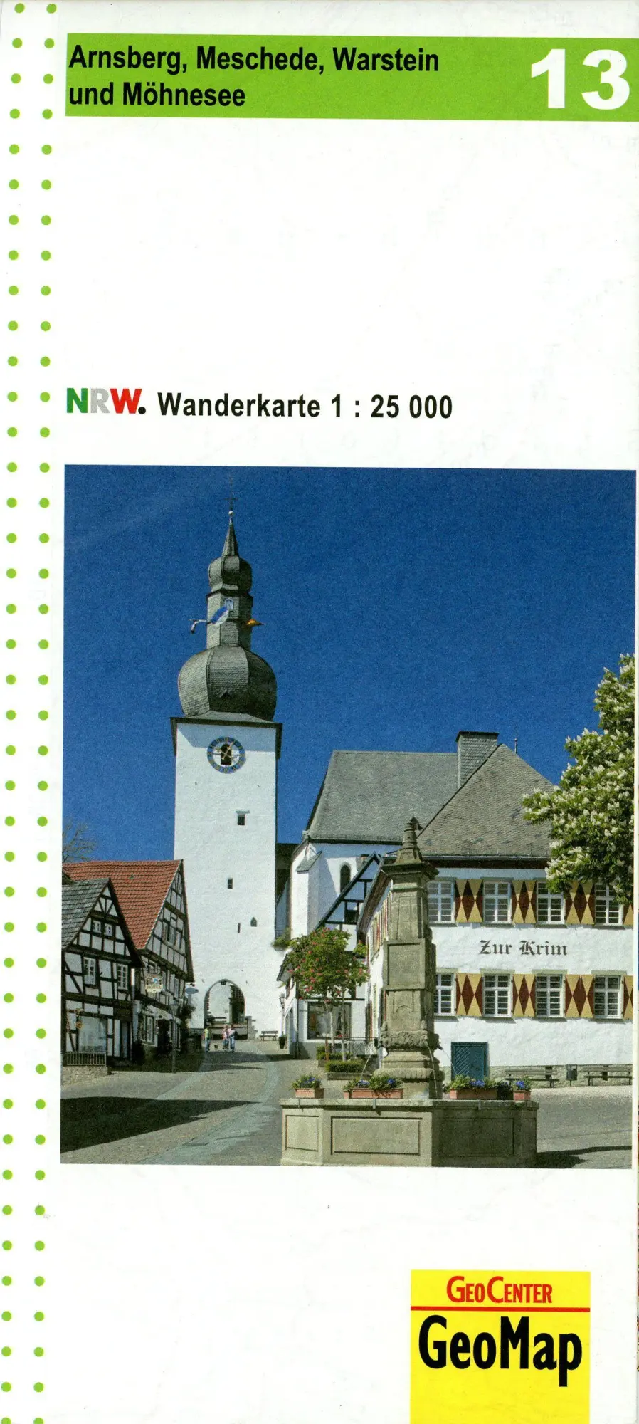 Cover: 9783959650502 | Arnsberg, Meschede, Warstein und Möhnsee Blatt 13, topographische...