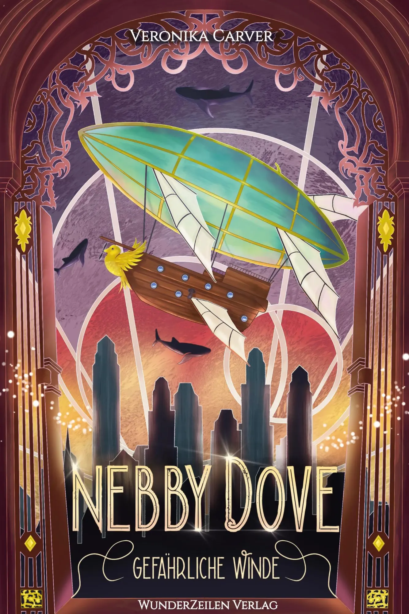 Cover: 9783988670502 | Nebby Dove - Gefährliche Winde | LGBTQ+ Steampunk Aeronauten | Carver