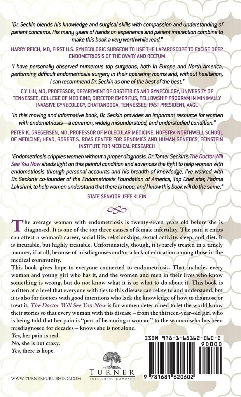 Rückseite: 9781681620602 | The Doctor Will See You Now | Recognizing and Treating Endometriosis