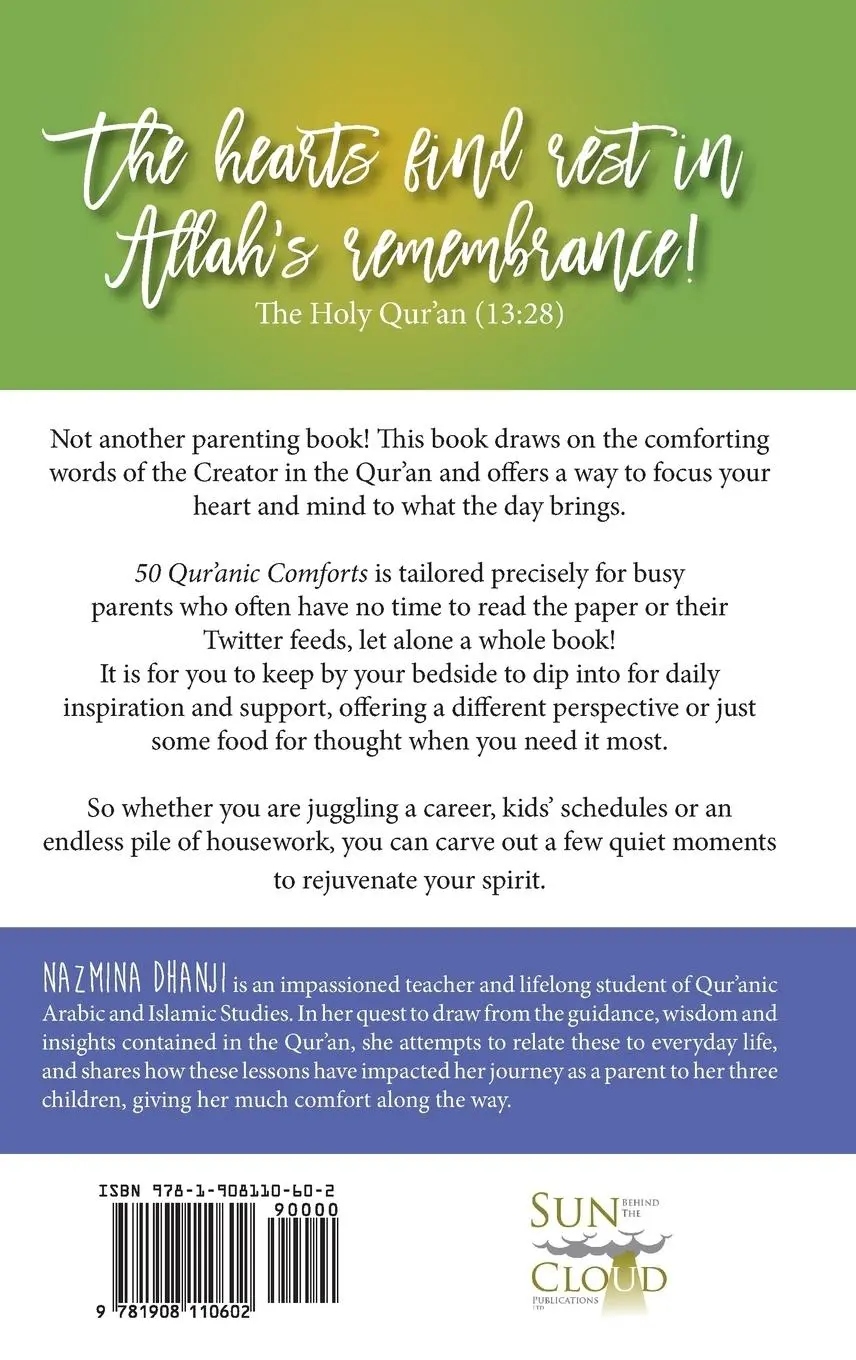 Rückseite: 9781908110602 | 50 Qur'anic Comforts For Mums | Nazmina Dhanji | Buch | Englisch