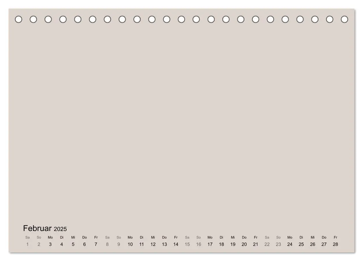 Bild: 9783435210602 | DIY Bastel-Kalender -Erdige Pastell Farben- Zum Selbstgestalten...