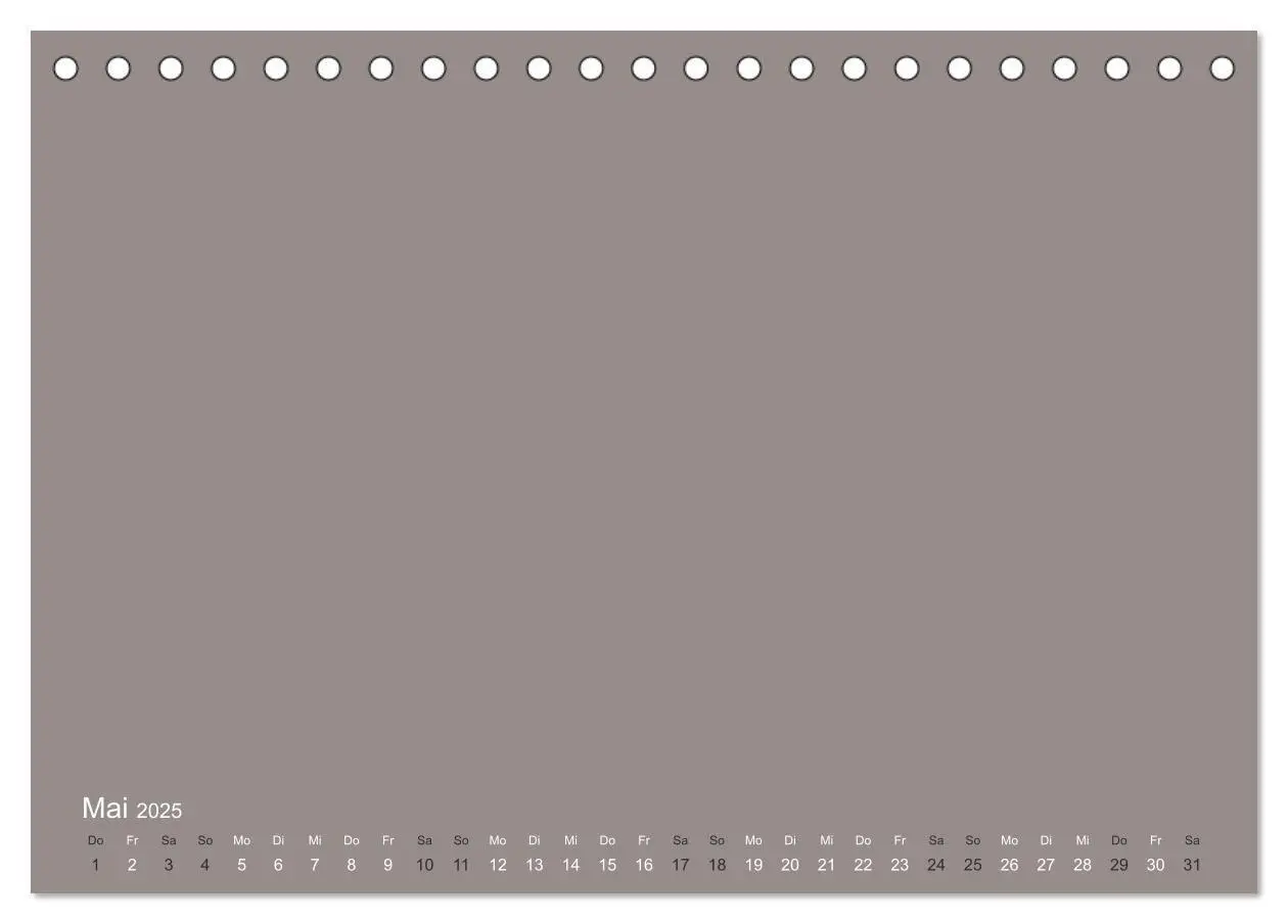 Bild: 9783435210602 | DIY Bastel-Kalender -Erdige Pastell Farben- Zum Selbstgestalten...