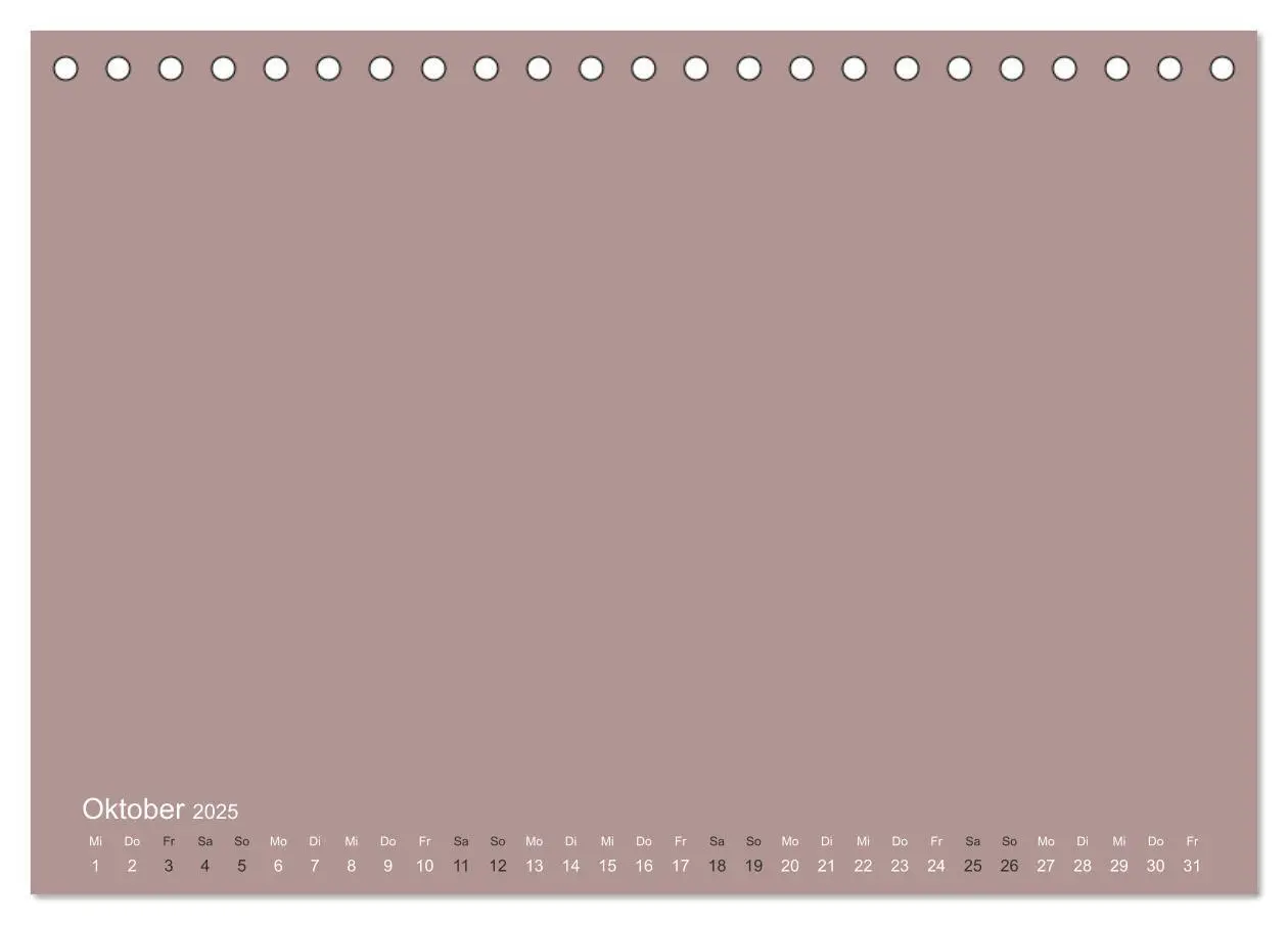 Bild: 9783435210602 | DIY Bastel-Kalender -Erdige Pastell Farben- Zum Selbstgestalten...
