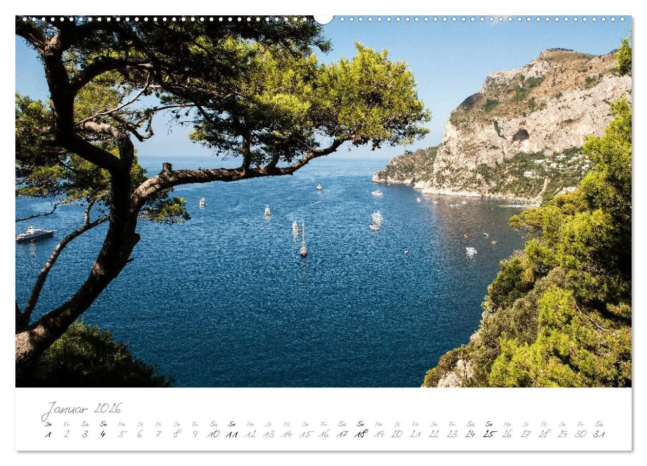 Bild: 9783457780602 | Capri, Insel der Sehnsucht (Wandkalender 2026 DIN A2 quer),...