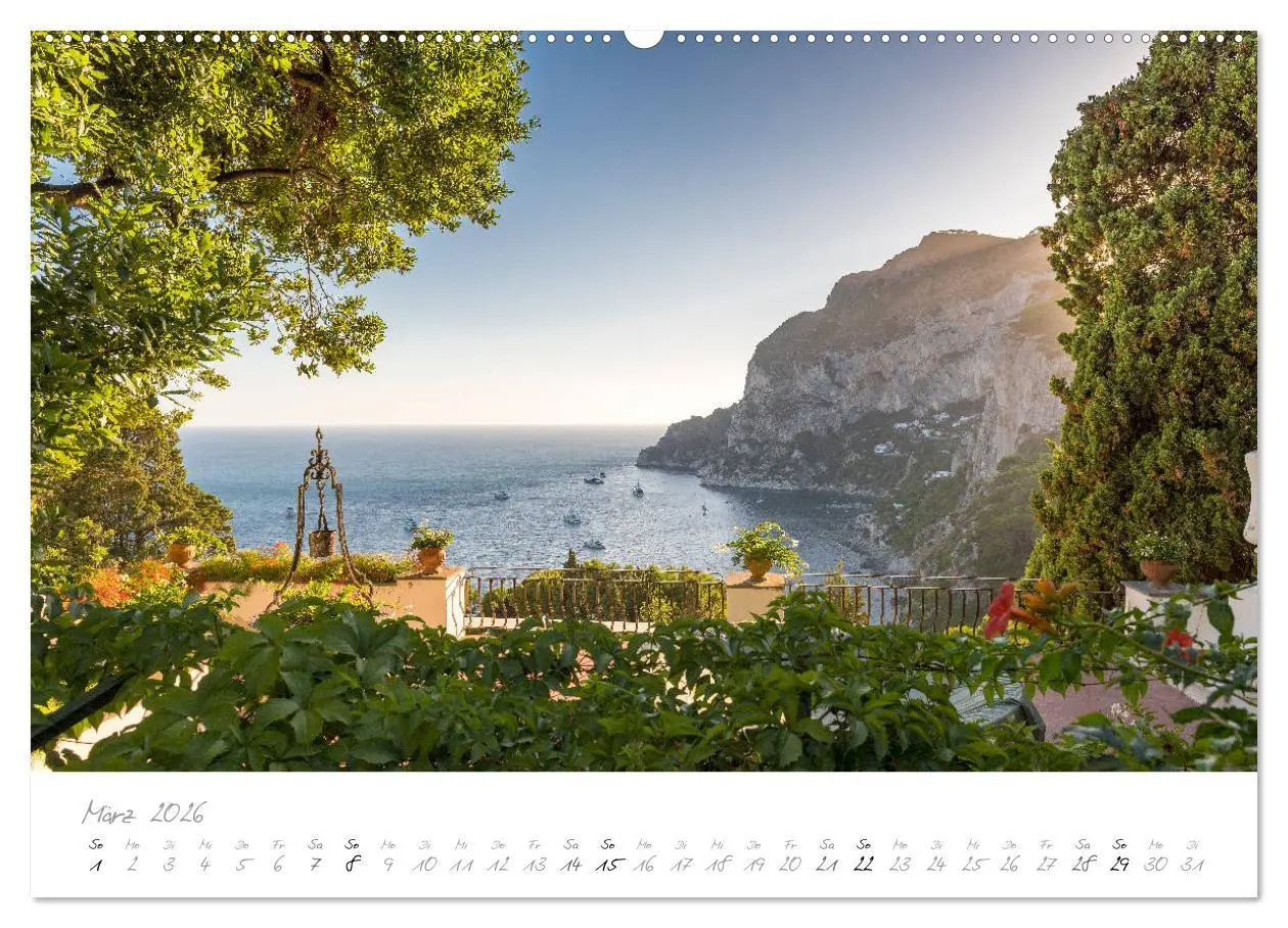 Bild: 9783457780602 | Capri, Insel der Sehnsucht (Wandkalender 2026 DIN A2 quer),...