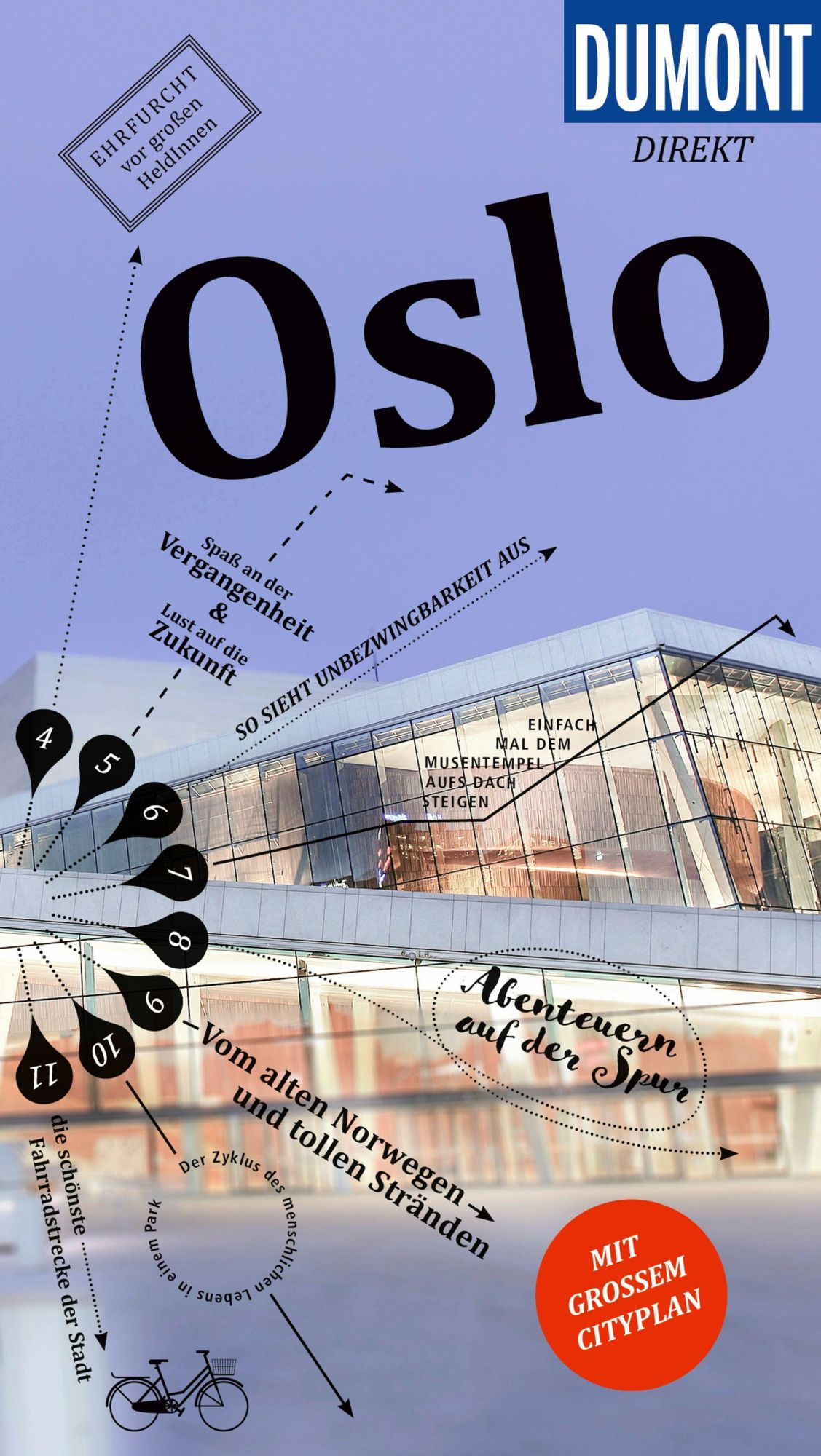 Cover: 9783616000602 | DUMONT direkt Reiseführer Oslo | Mit großem Cityplan | Banck | Buch