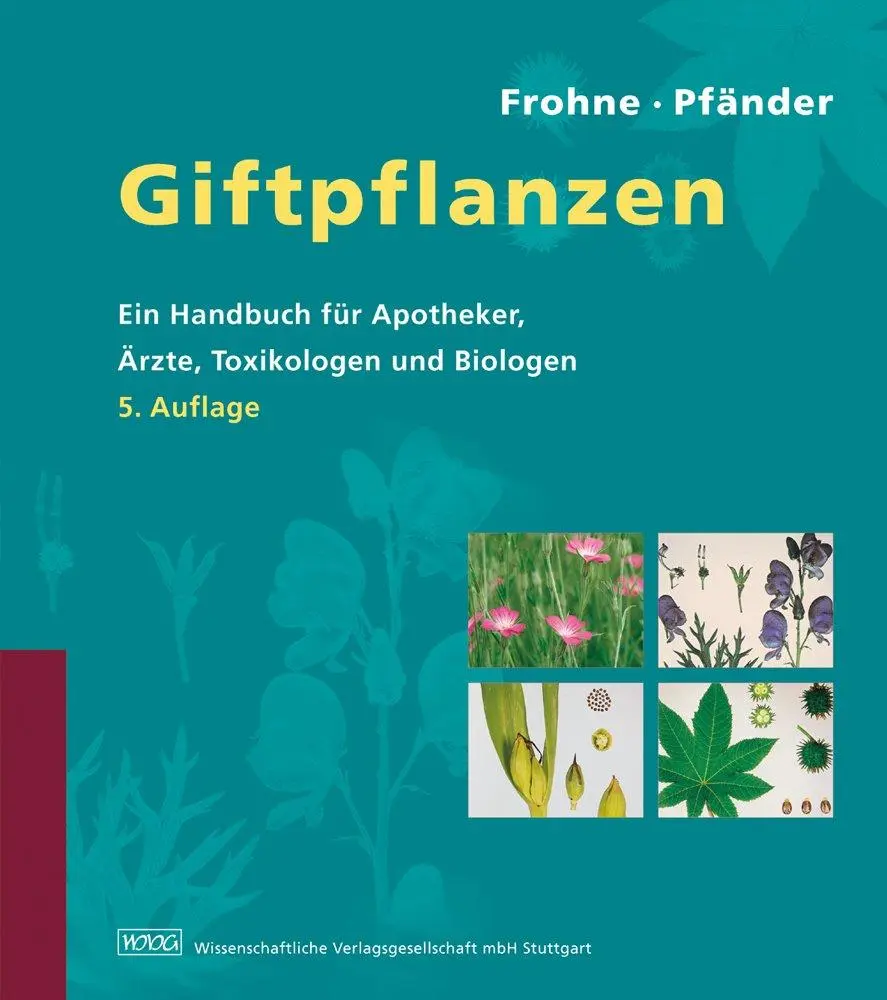 Cover: 9783804720602 | Giftpflanzen | Dietrich Frohne (u. a.) | Buch | XII | Deutsch | 2004