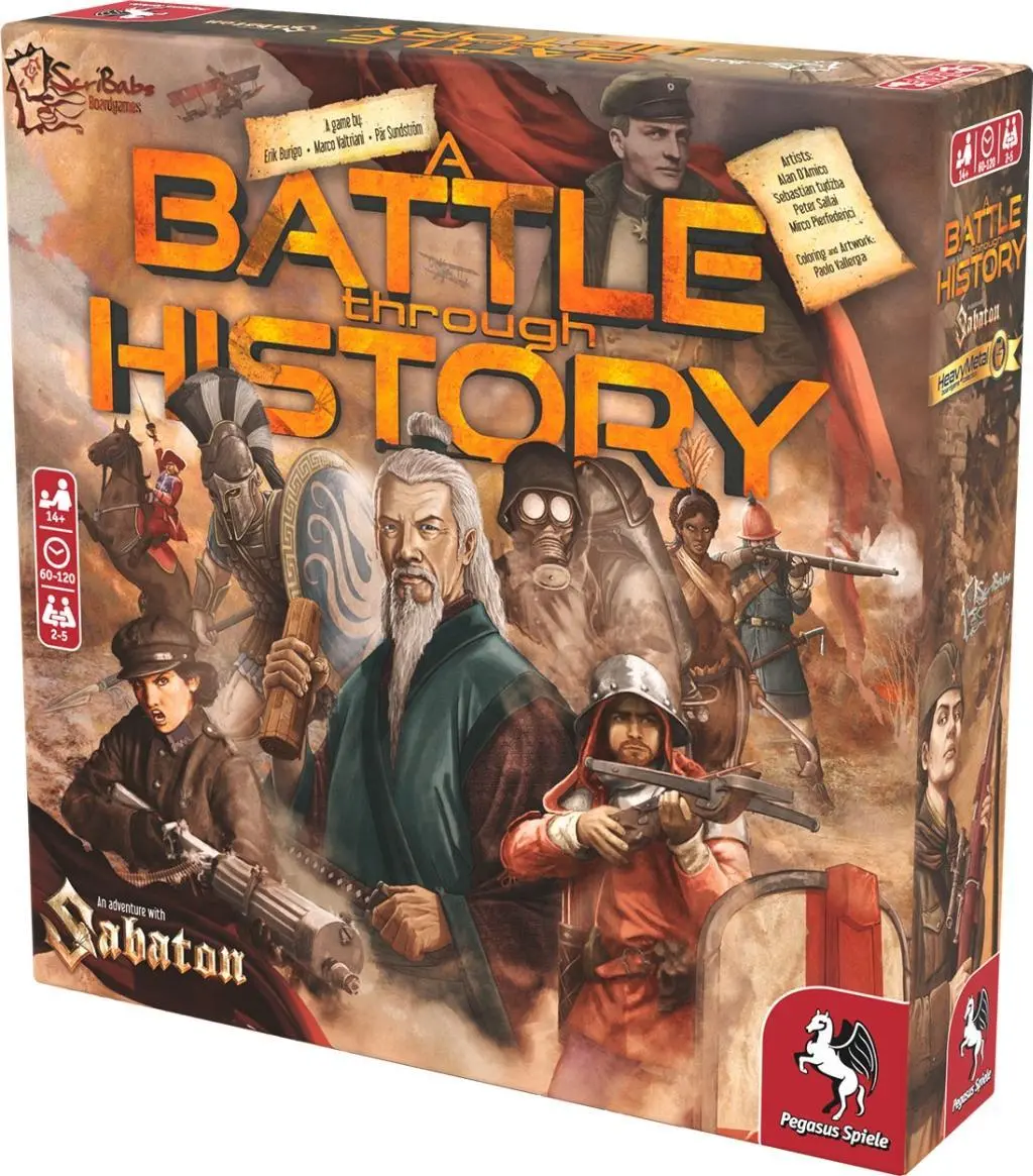 Bild: 4250231730702 | A Battle through History - Das Sabaton Brettspiel | Marco Valtriani