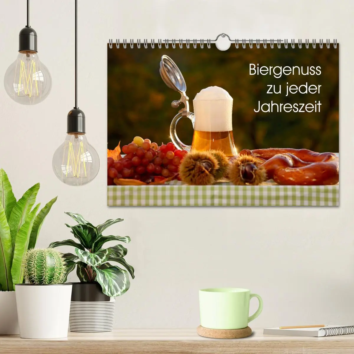 Bild: 9783457840702 | Biergenuss zu jeder Jahreszeit (Wandkalender 2026 DIN A4 quer),...