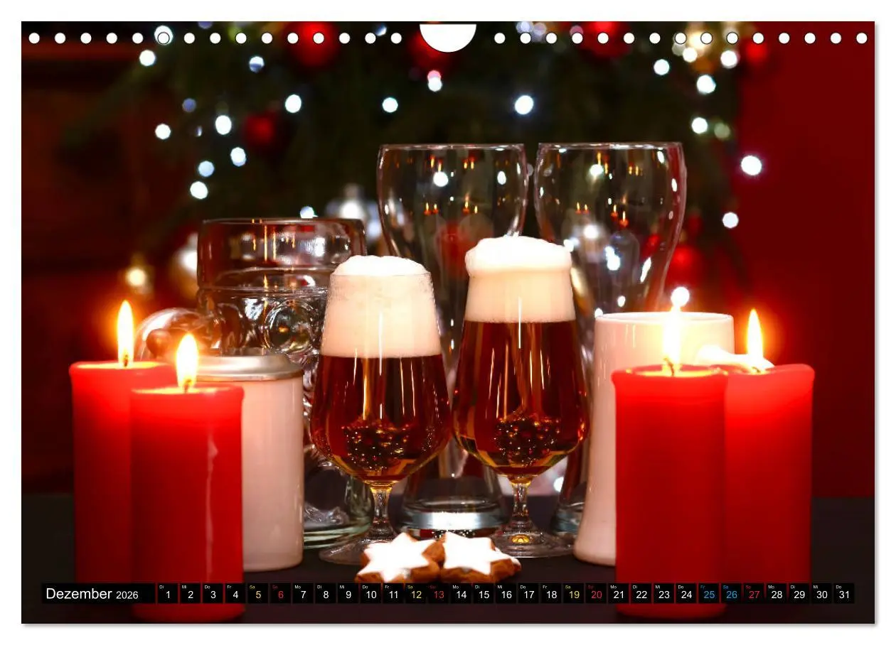 Bild: 9783457840702 | Biergenuss zu jeder Jahreszeit (Wandkalender 2026 DIN A4 quer),...