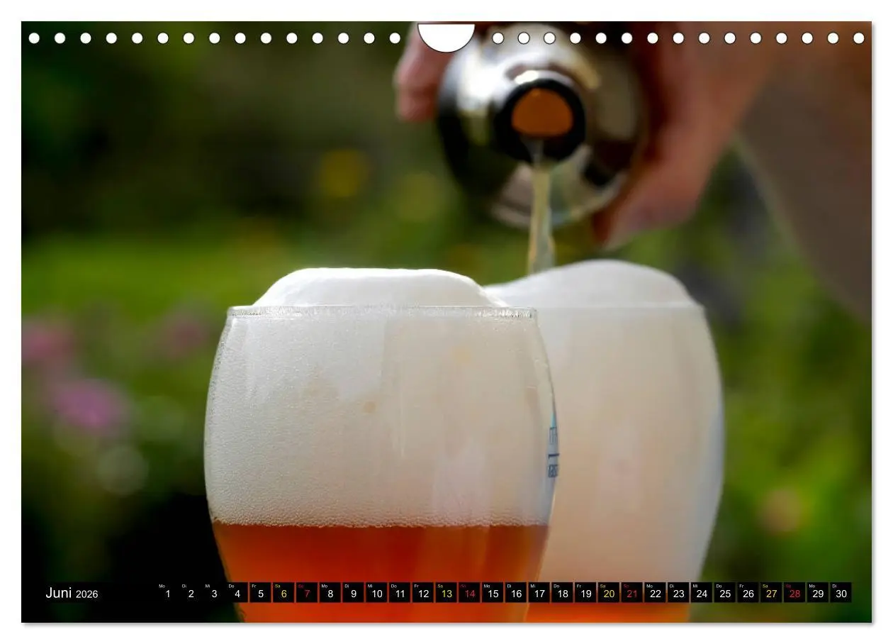 Bild: 9783457840702 | Biergenuss zu jeder Jahreszeit (Wandkalender 2026 DIN A4 quer),...