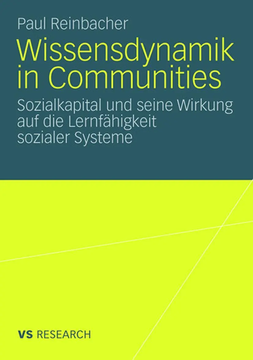 Cover: 9783531160702 | Wissensdynamik in Communities | Paul Reinbacher | Taschenbuch | v