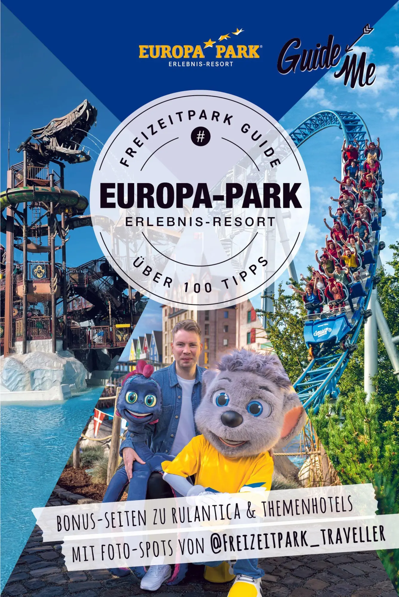 Cover: 9783828330702 | GuideMe Reiseführer Europa-Park Freizeitpark Guide | Andter (u. a.)