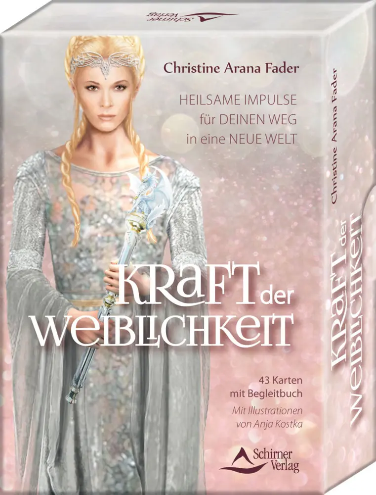 Cover: 9783843490702 | Kraft der Weiblichkeit, Meditationskarten + Begleitbuch | Fader | Box