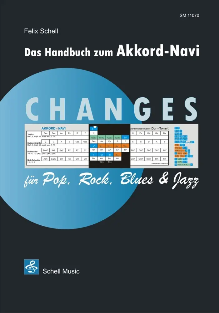 Cover: 9783864110702 | Changes für Rock, Pop, Blues & Jazz | Das Handbuch zum Akkord-Navi Cover: 9783864110702 | Changes für Rock, Pop, Blues & Jazz | Das Handbuch zum Akkord-Navi