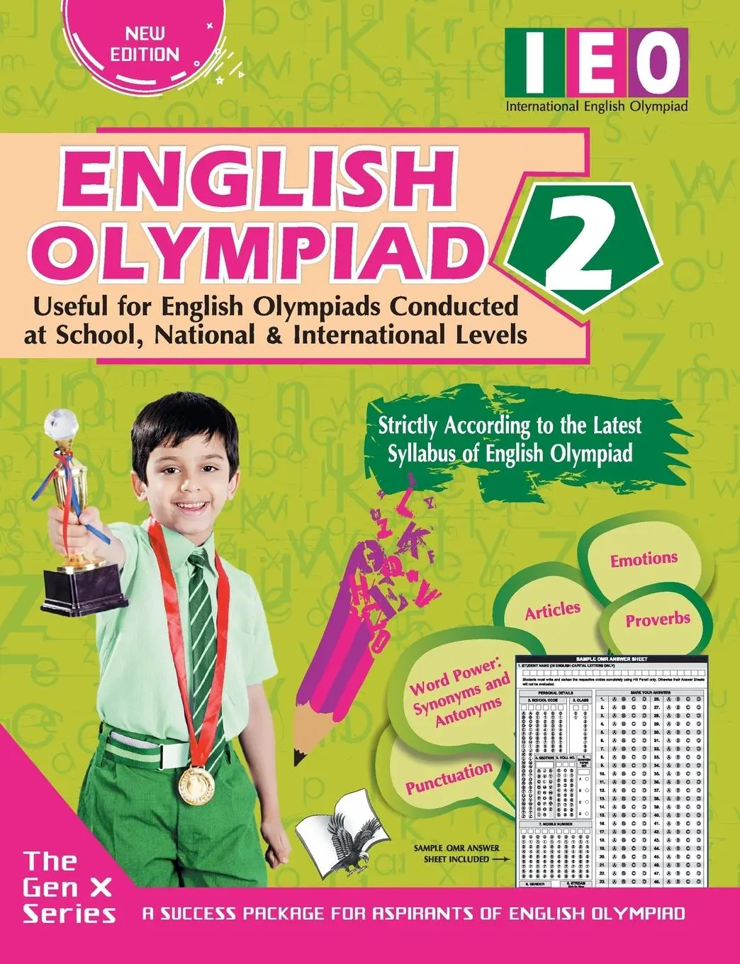 Cover: 9789357940702 | International English Olympiad - Class 2 (With OMR Sheets) | Gupta