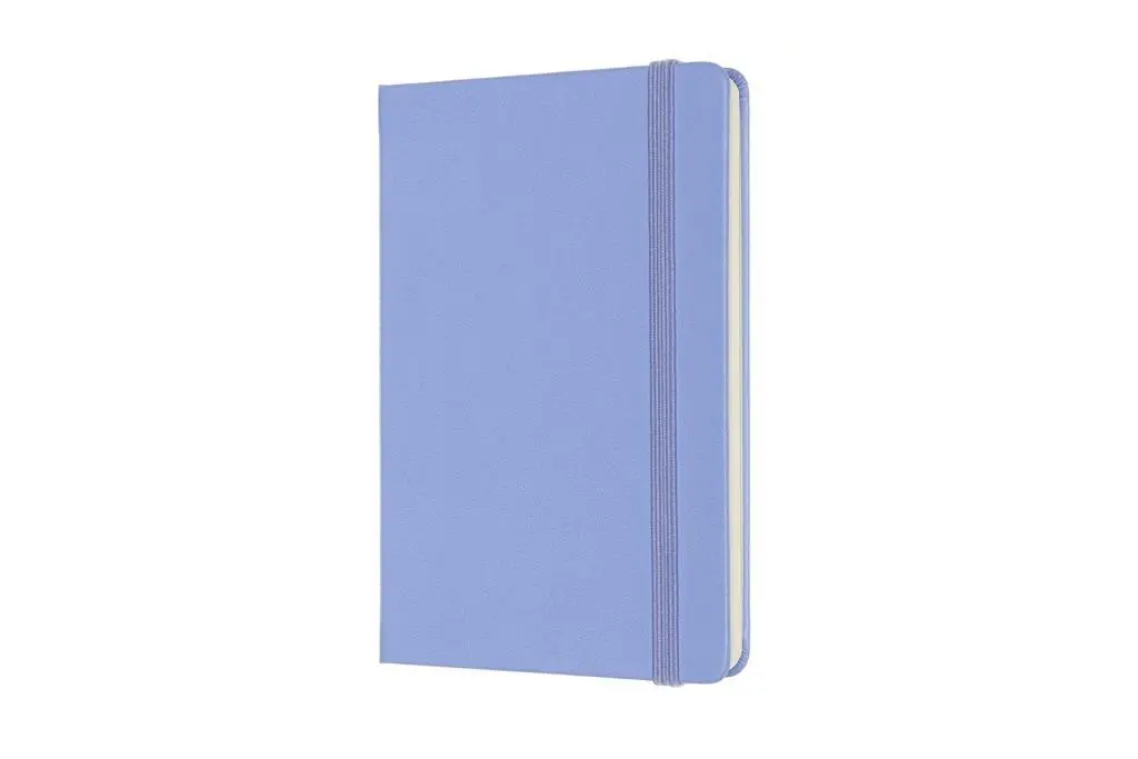 Bild: 8056420850802 | Moleskine Notizbuch Pocket/A6, Blanko, Fester Einband, Hortensien Blau