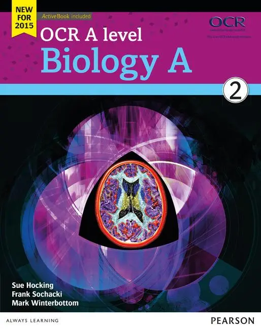 Cover: 9781447990802 | OCR A level Biology A Student Book 2 + ActiveBook | Hocking (u. a.)