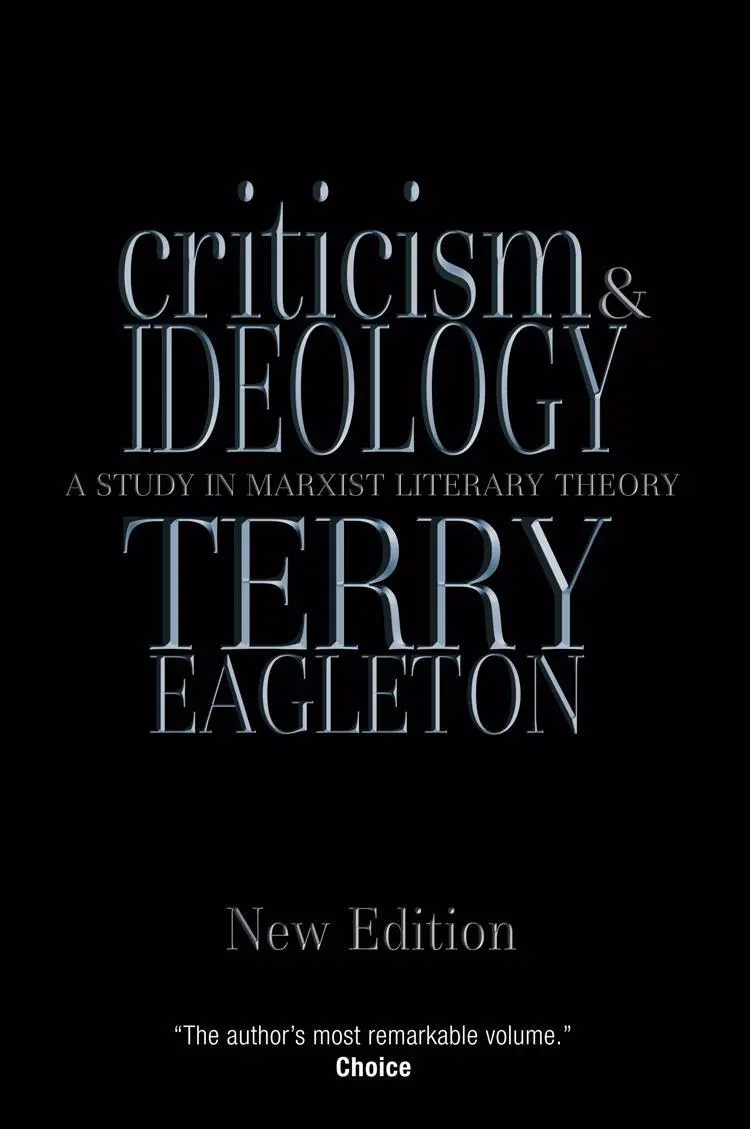 Cover: 9781844670802 | Criticism and Ideology | A Study in Marxist Literary Theory | Eagleton