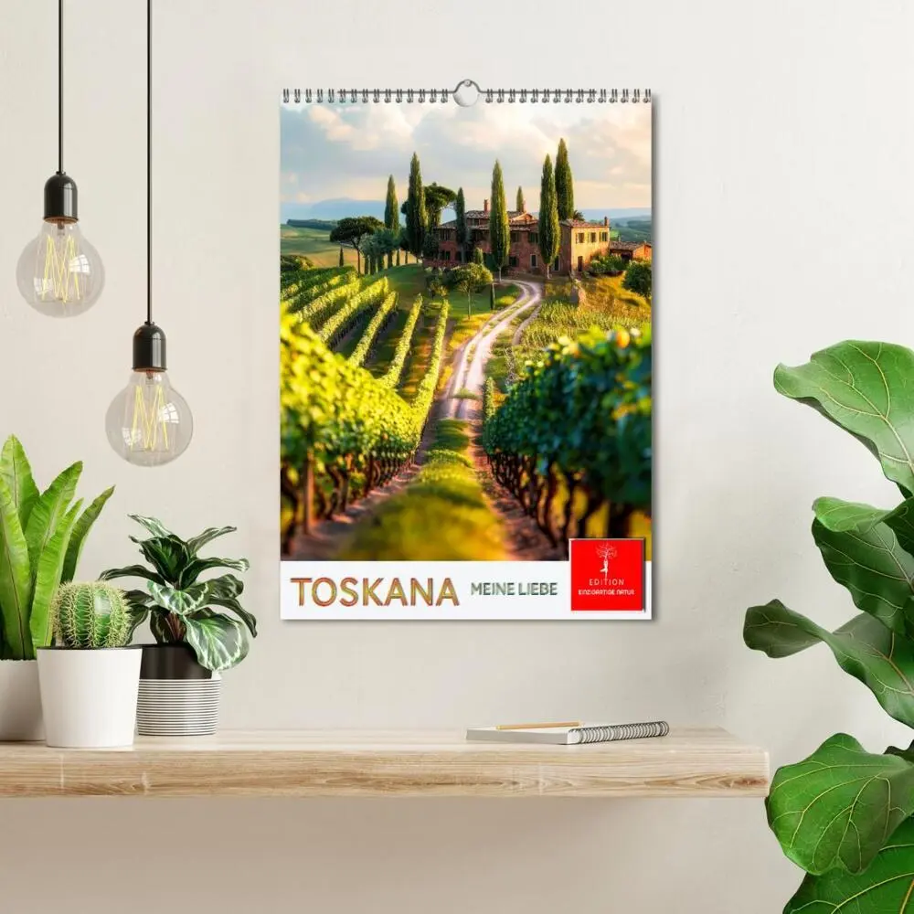 Bild: 9783457140802 | Toskana meine Liebe (Wandkalender 2025 DIN A3 hoch), CALVENDO...