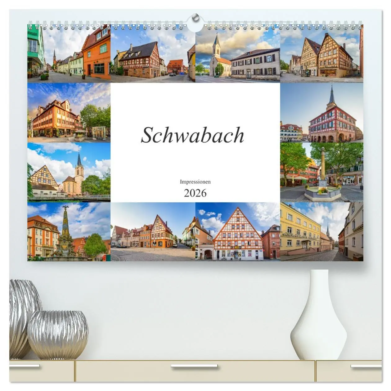 Cover: 9783457690802 | Schwabach Impressionen (hochwertiger Premium Wandkalender 2026 DIN...