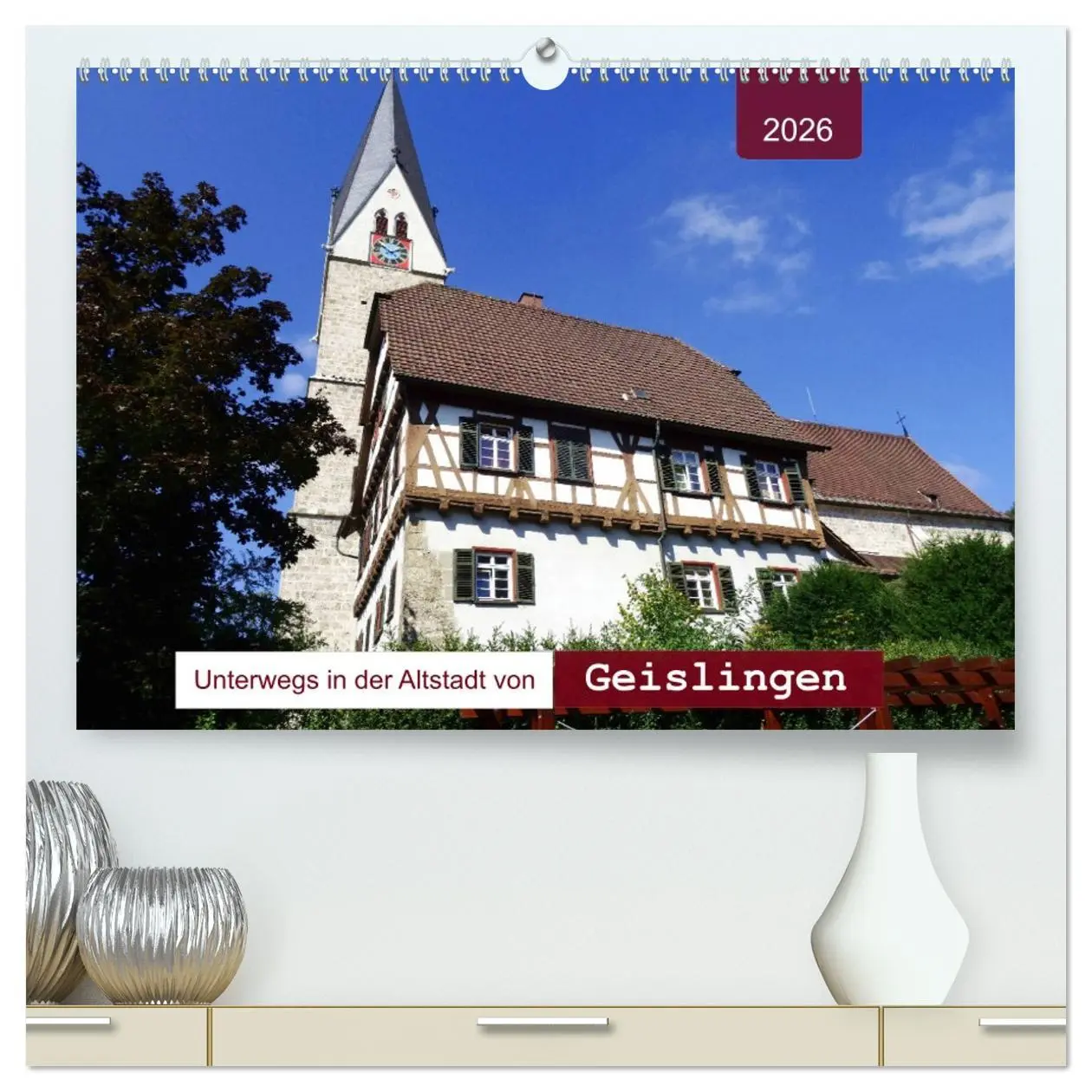 Cover: 9783457760802 | Unterwegs in der Altstadt von Geislingen (hochwertiger Premium...
