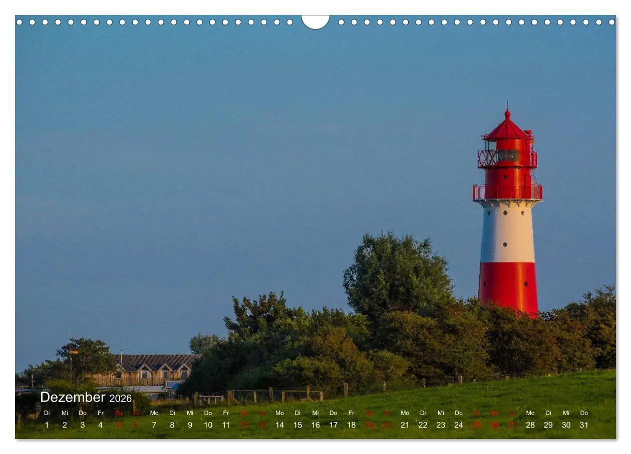 Bild: 9783457830802 | Die schönsten Leuchttürme - Deutsche Ostsee (Wandkalender 2026 DIN...