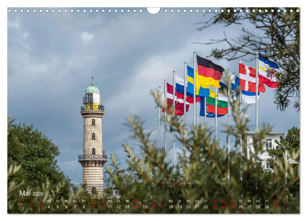 Bild: 9783457830802 | Die schönsten Leuchttürme - Deutsche Ostsee (Wandkalender 2026 DIN...