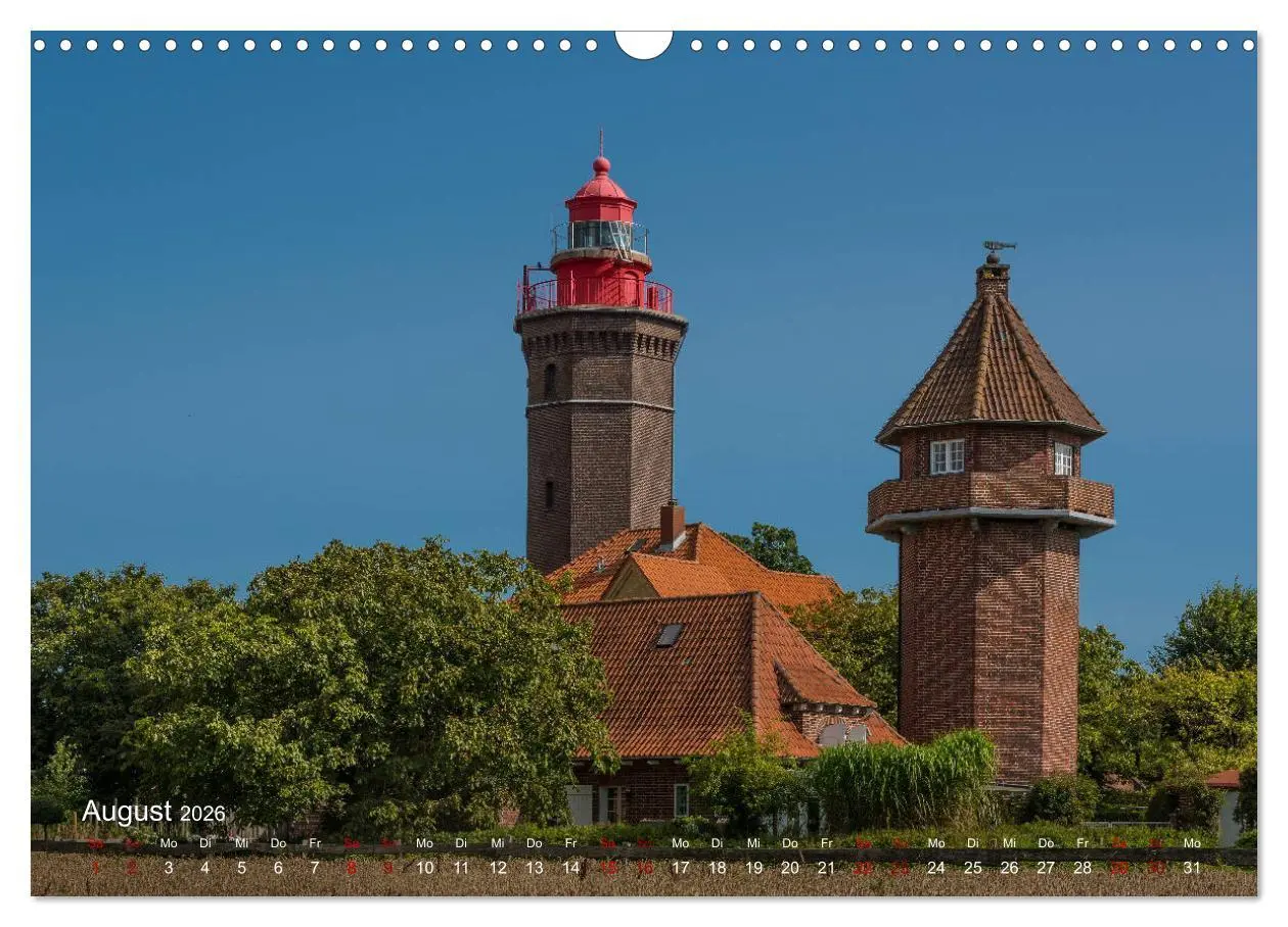 Bild: 9783457830802 | Die schönsten Leuchttürme - Deutsche Ostsee (Wandkalender 2026 DIN...
