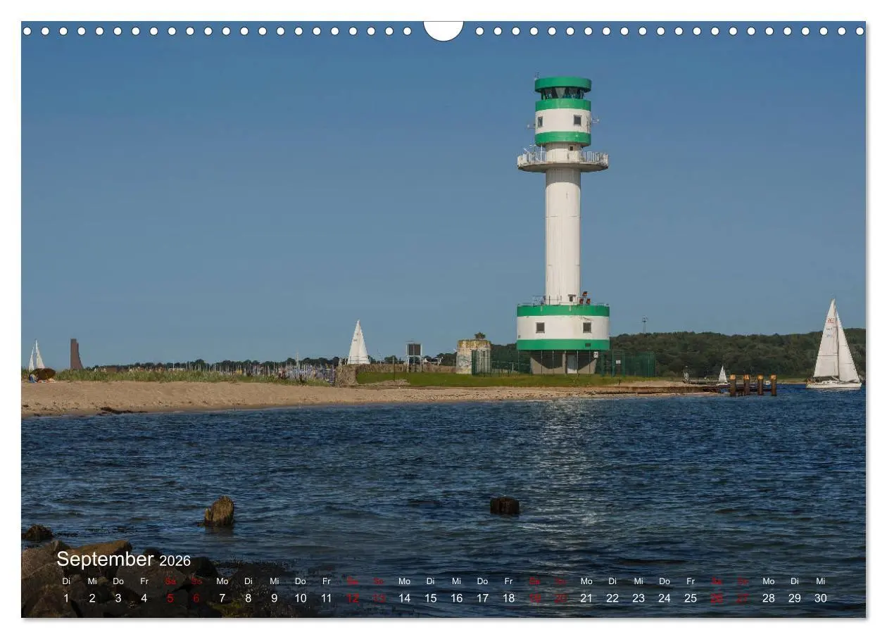 Bild: 9783457830802 | Die schönsten Leuchttürme - Deutsche Ostsee (Wandkalender 2026 DIN...