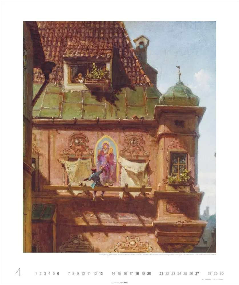 Bild: 9783839900802 | Carl Spitzweg Edition Kalender 2025 | Carl Spitzweg | Kalender | 2025