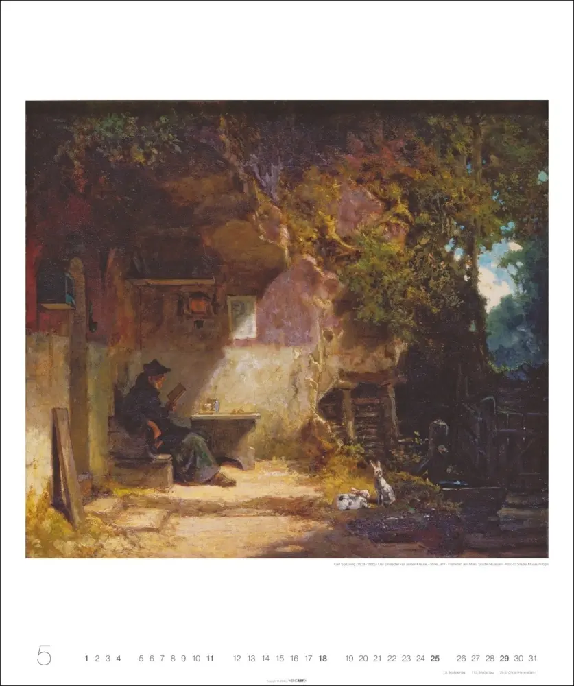 Bild: 9783839900802 | Carl Spitzweg Edition Kalender 2025 | Carl Spitzweg | Kalender | 2025
