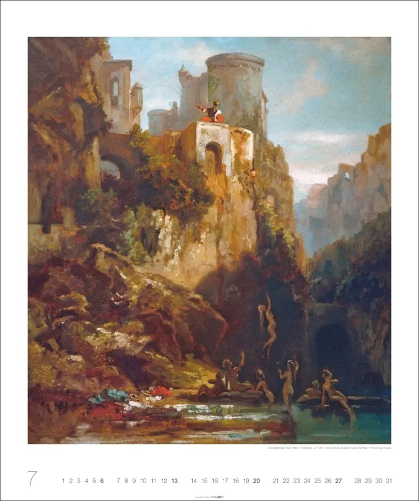 Bild: 9783839900802 | Carl Spitzweg Edition Kalender 2025 | Carl Spitzweg | Kalender | 2025