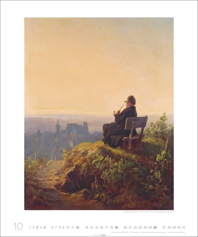Bild: 9783839900802 | Carl Spitzweg Edition Kalender 2025 | Carl Spitzweg | Kalender | 2025