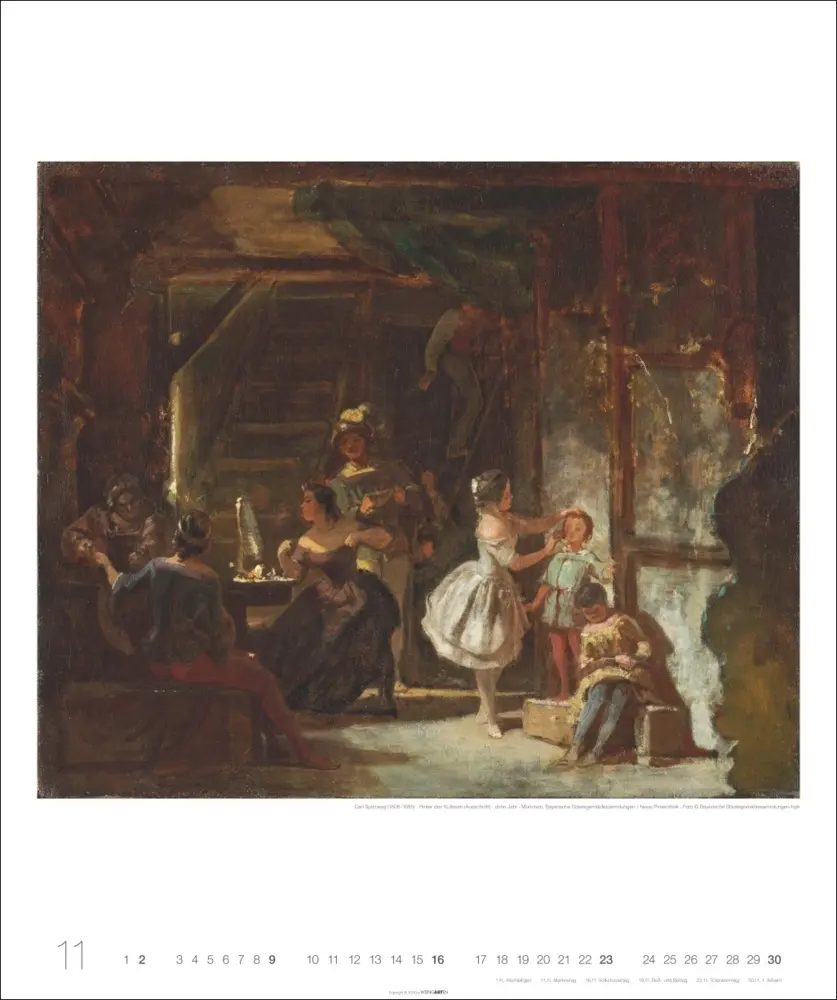 Bild: 9783839900802 | Carl Spitzweg Edition Kalender 2025 | Carl Spitzweg | Kalender | 2025