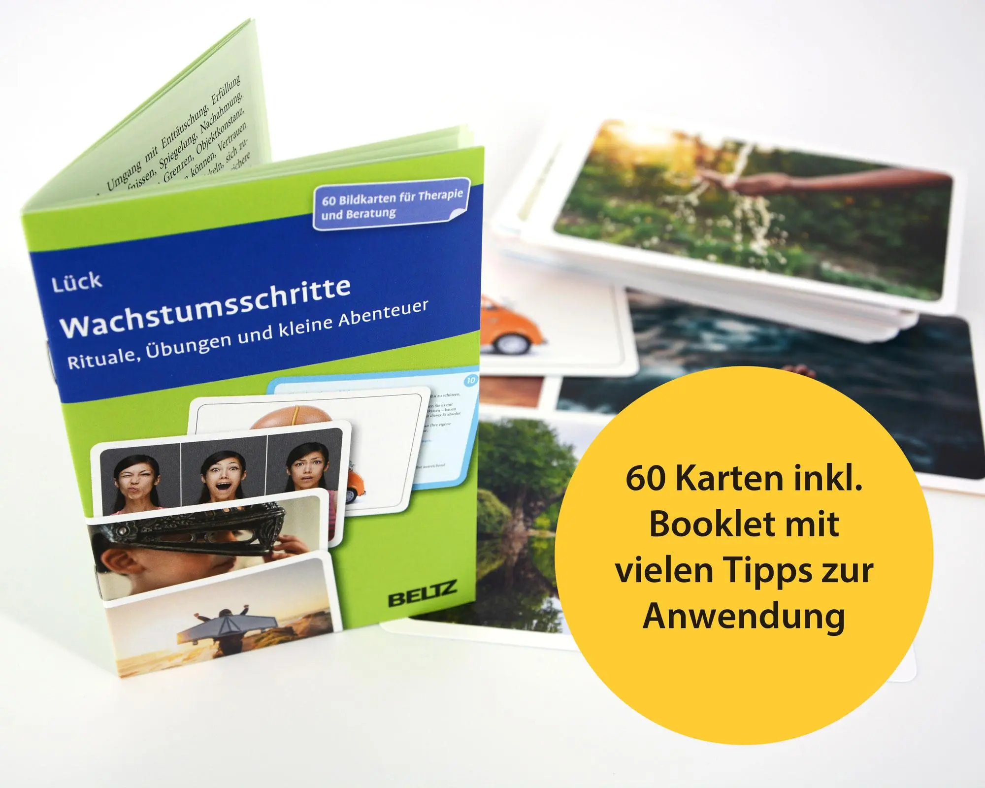 Bild: 4019172100902 | Wachstumsschritte | Sabine Lück | Box | BeltzTherapiekarten | 60 S.