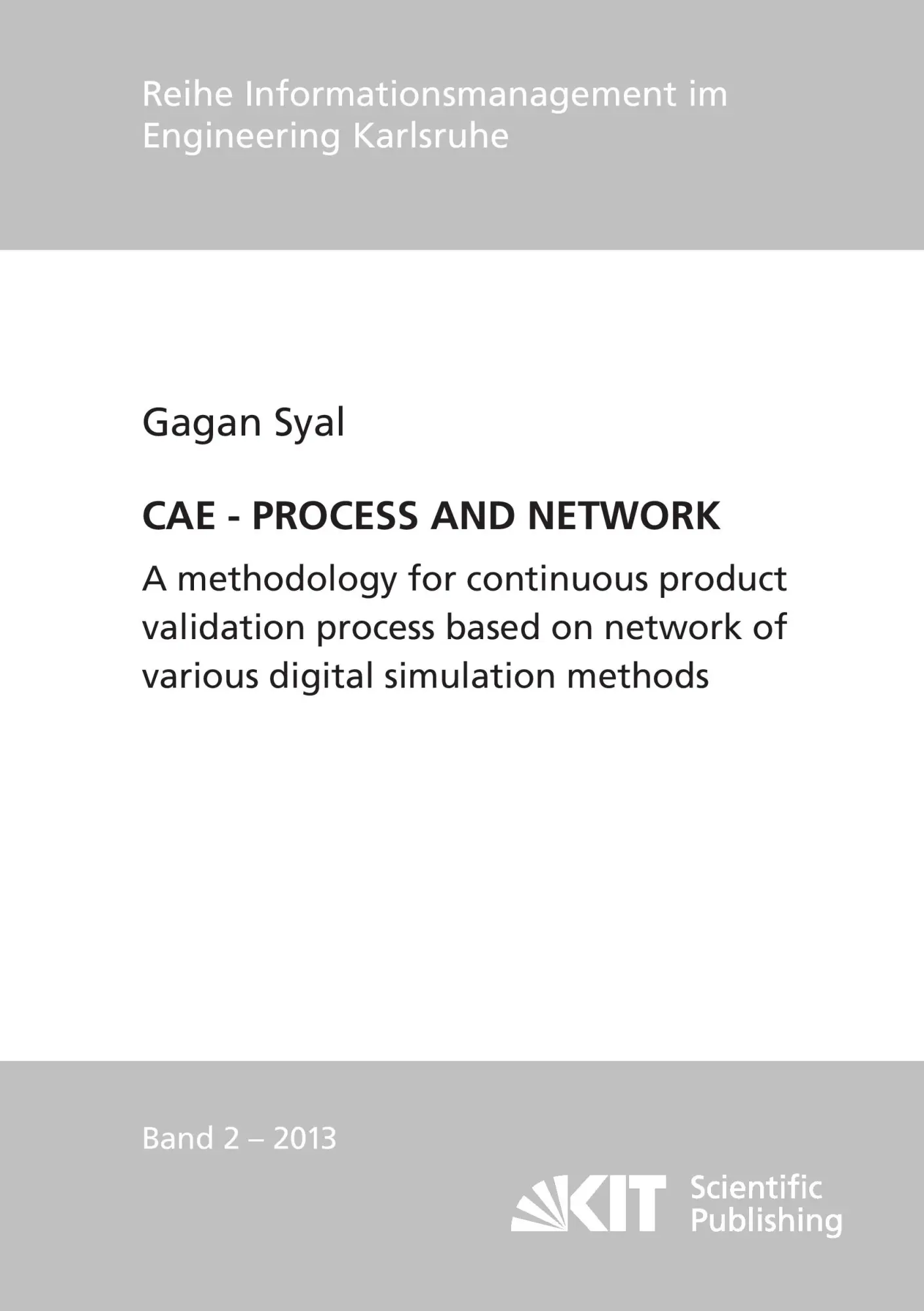 Cover: 9783731500902 | CAE - PROCESS AND NETWORK : A methodology for continuous product...