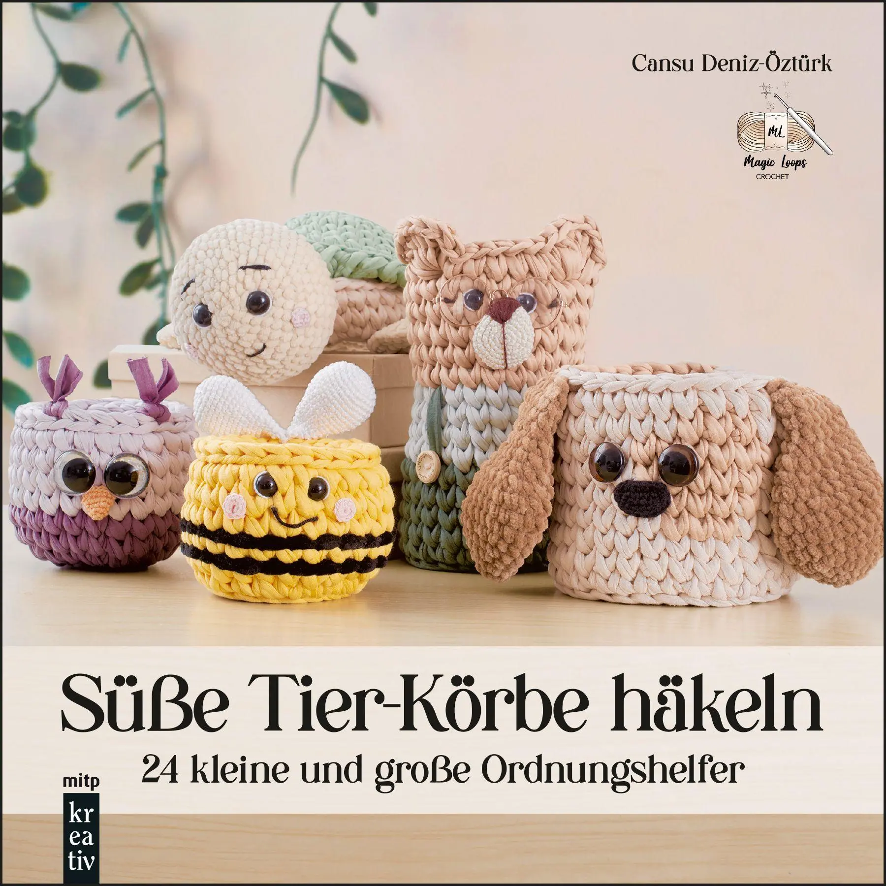Cover: 9783747510902 | Amigurumi: Süße Tier-Körbe häkeln | 24 kleine und große Ordnungshelfer