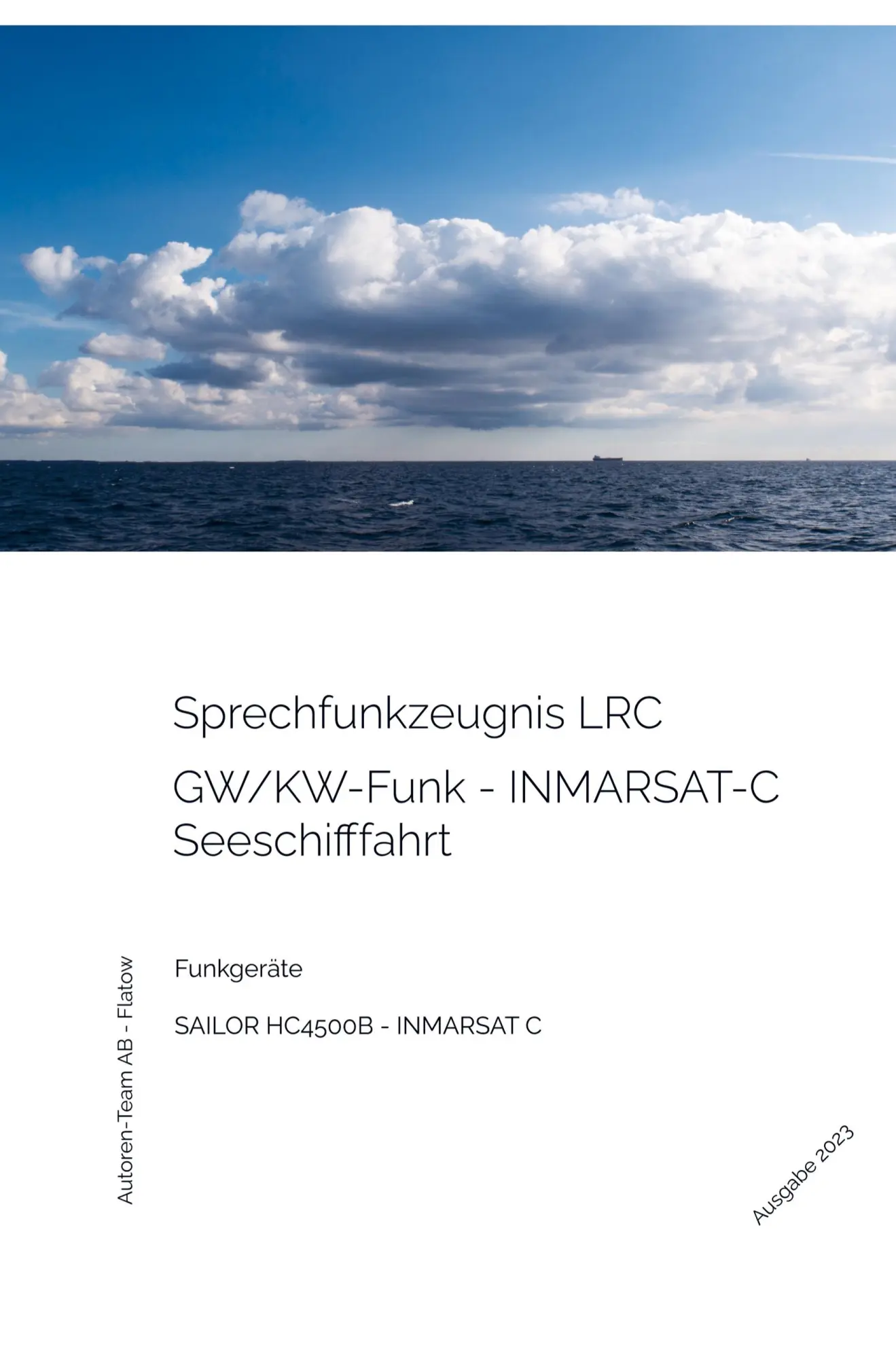 Cover: 9789403690902 | Sprechfunkzeugnis LRC | GW/KW-Funk - SAILOR HC4500B - INMARSAT C