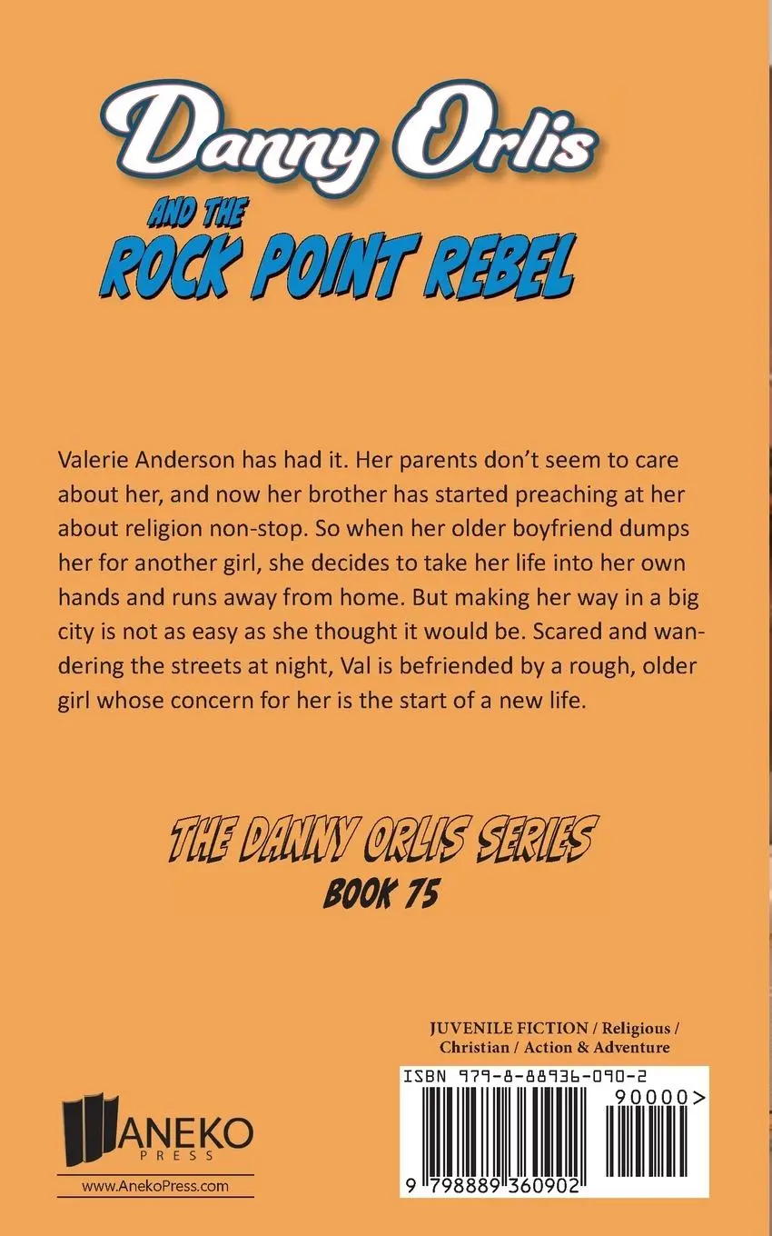 Rückseite: 9798889360902 | Danny Orlis and the Rock Point Rebel | Bernard Palmer | Taschenbuch