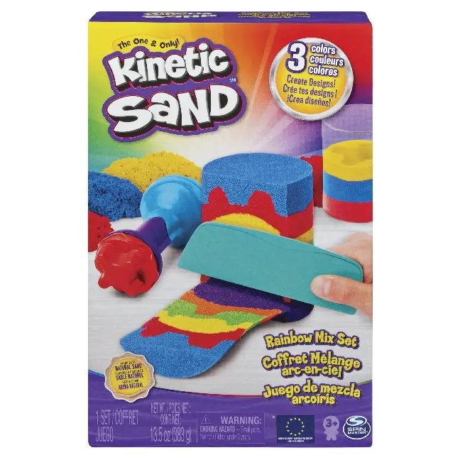 Cover: 778988571002 | Kinetic Sand Rainbow Mix Set | 57100 | Deutsch | 2020 | Spin Master