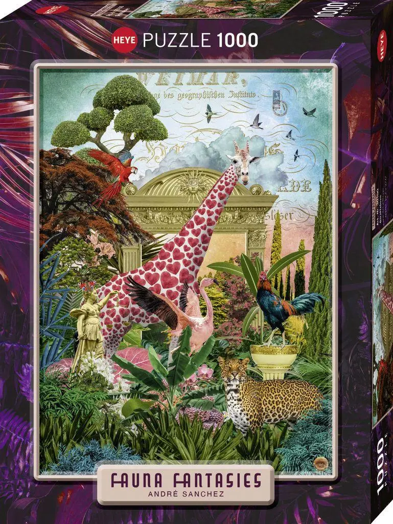 Cover: 4001689301002 | GIRAFFOLOVE, HEYE Puzzle von Rie Tokimatsu | Spiel | 30100 | Deutsch
