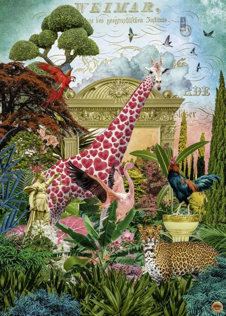Bild: 4001689301002 | GIRAFFOLOVE, HEYE Puzzle von Rie Tokimatsu | Spiel | 30100 | Deutsch