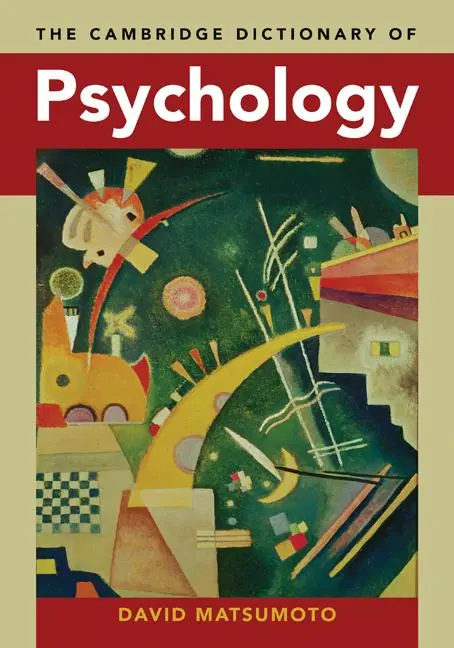 Cover: 9780521671002 | The Cambridge Dictionary of Psychology | David Matsumoto | Taschenbuch