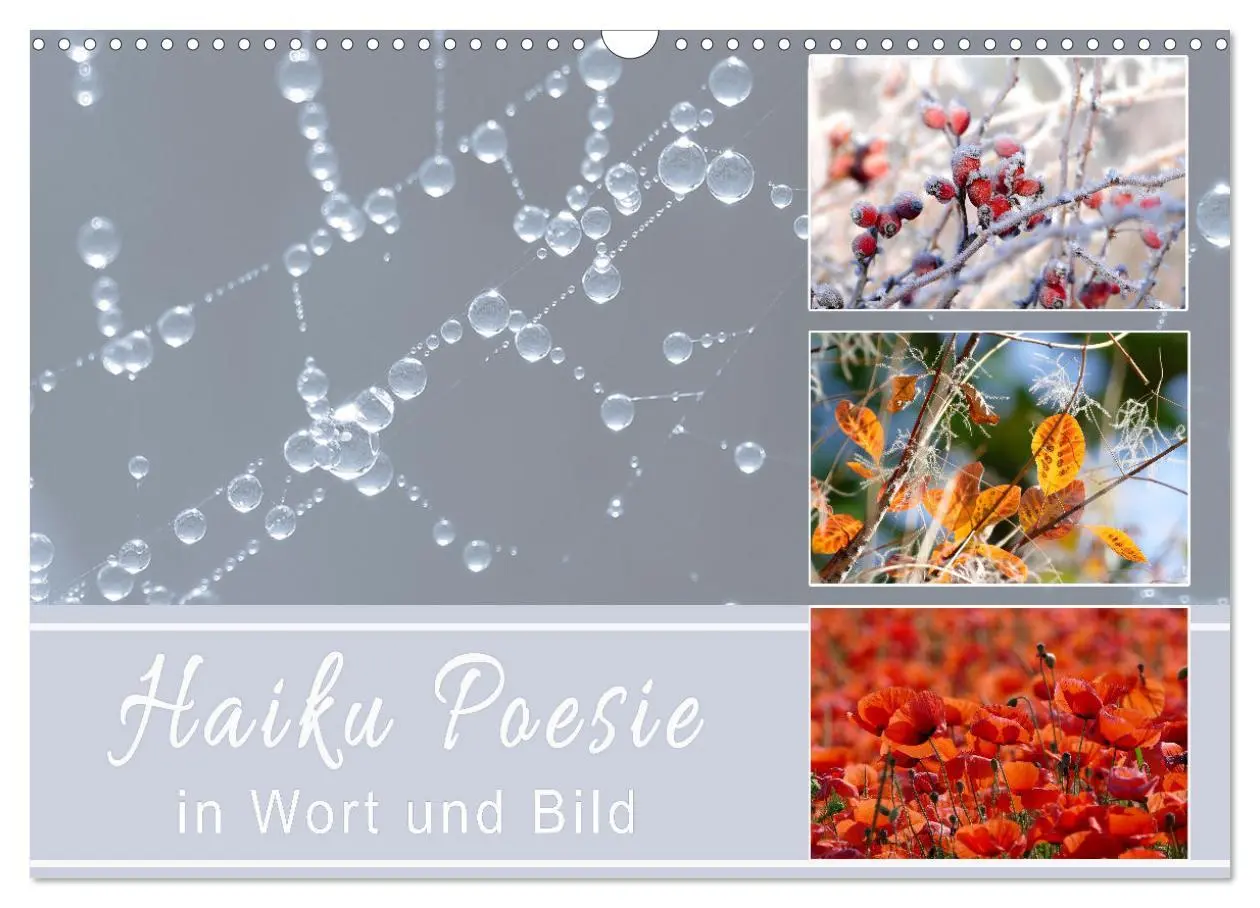 Cover: 9783457401002 | Haiku Poesie in Wort und Bild (Wandkalender 2026 DIN A3 quer),...