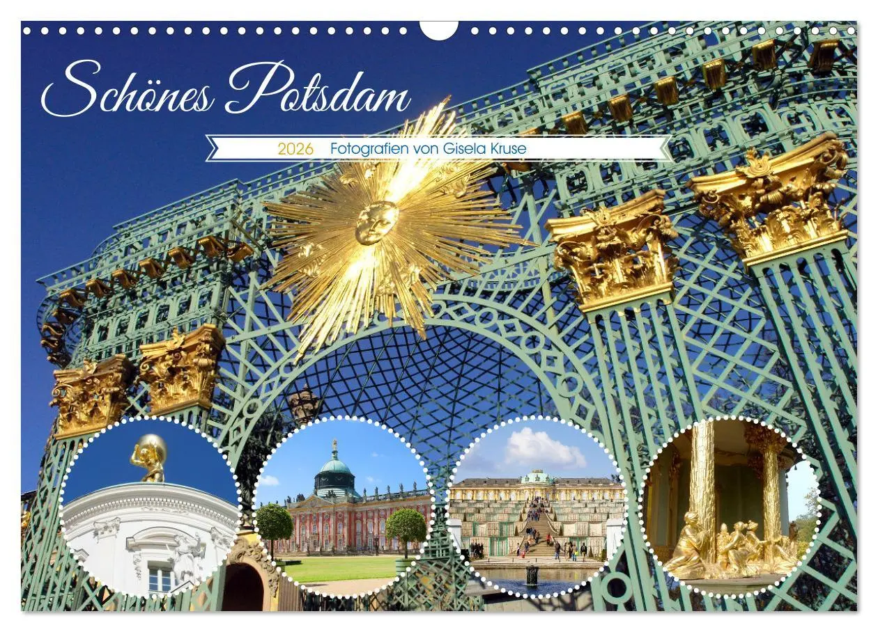 Cover: 9783457571002 | Schönes Potsdam (Wandkalender 2026 DIN A3 quer), CALVENDO...