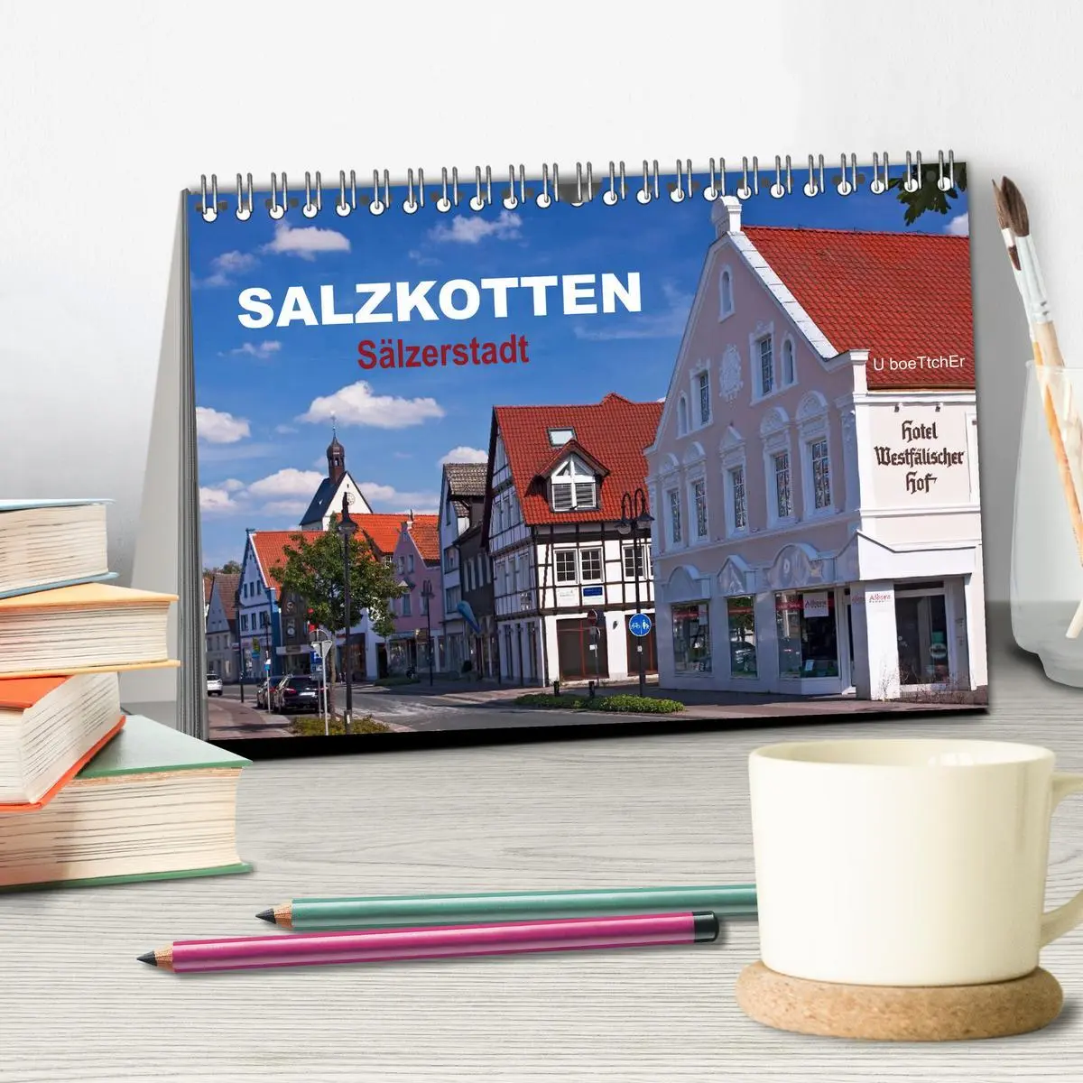 Bild: 9783516041002 | SALZKOTTEN - Sälzerstadt (Tischkalender 2026 DIN A5 quer), CALVENDO...