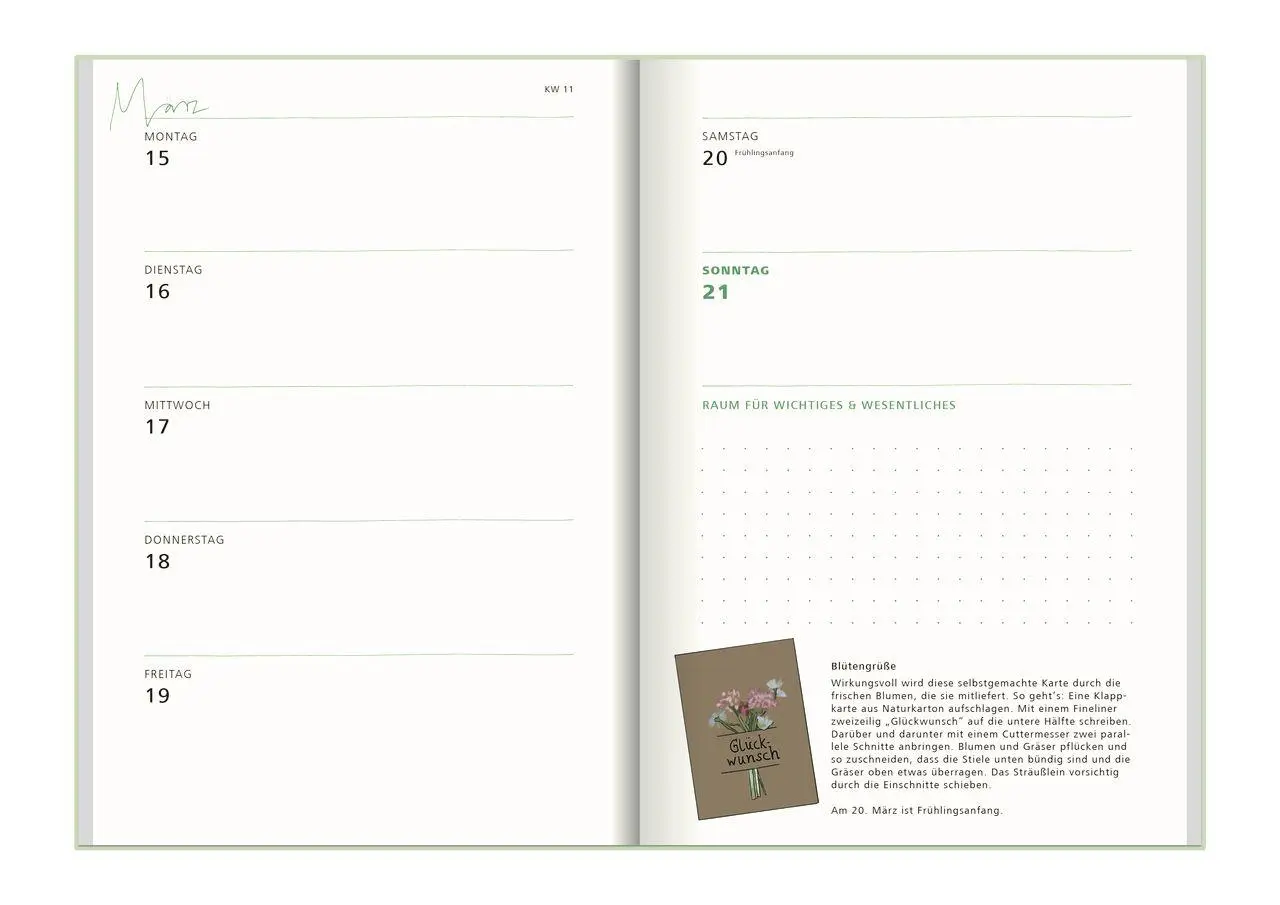 Bild: 9783761571002 | vergissmeinnicht 2027 - Taschenkalender | Anja Schäfer | Taschenbuch
